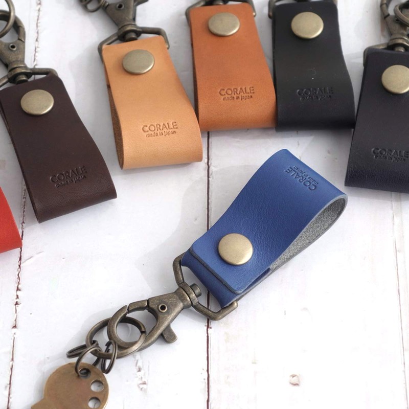 Collare NSM Key Holder, Key Ring, Genuine Leather, Made in