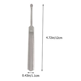 minkissy 5pcs Stainless Steel Dead Skin Forks Cuticle Trimmer Set for Manicure and Pedicure Professional Nail Art Tools Comfortable to Hold Handles