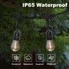 Achin Outdoor String Lights 48FT Dimmable Warm 2200K LED Patio