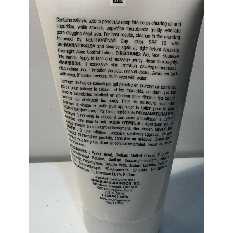 NEUTROGENA RAPIDCLEAR ACNE-PRONE SKIN WITH SALICYLIC ACID