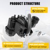 Exhaust Gas Recirculation (EGR) Valve with Gaskets EGV1136 replacement for