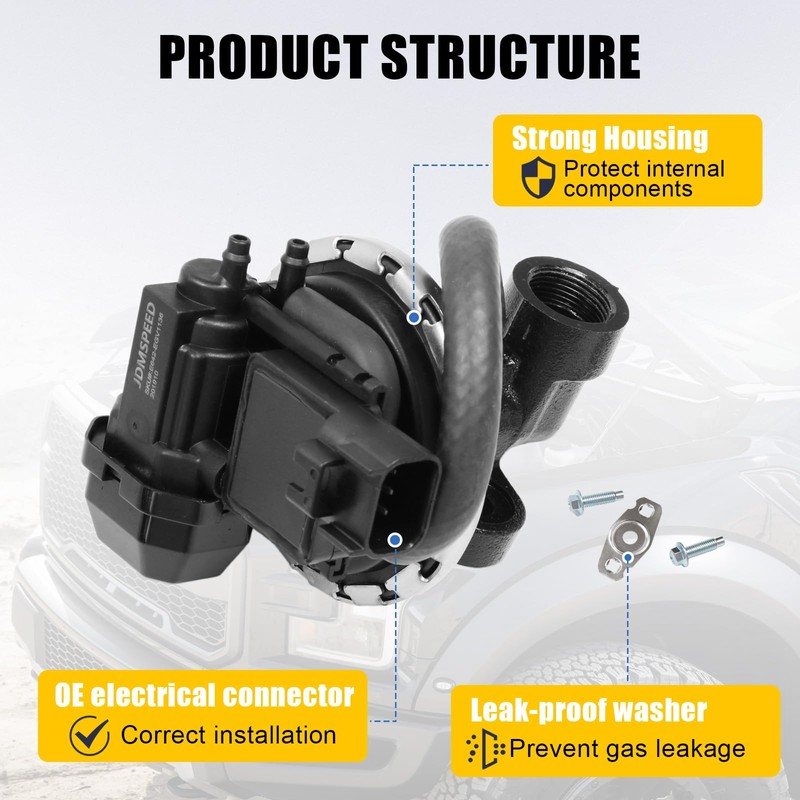 Exhaust Gas Recirculation (EGR) Valve with Gaskets EGV1136 replacement for