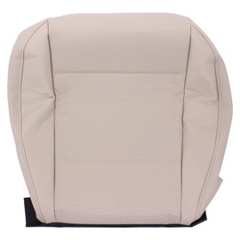 NewYall Tan Perforated Leather Front Driver Seat Bottom Cushion Cover for Subaru Outback Legacy 2015-2019