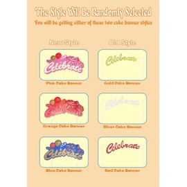 14 Inch Cake Drums with Banner Cake Topper-Cake Board Round White(3-Pack) 1/2 Inch Thick Cake Boards Sturdy, Greaseproof for Birthday Wedding Multi-Tiered Party Cake Boards by GoldenBakeryFamily