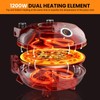Pizza Oven with 4 accessories- Countertop 800°F Brick Oven Pizza