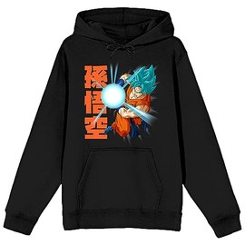 Bioworld Dragon Ball Super Super Saiyan Adult Black Hoodie-XS
