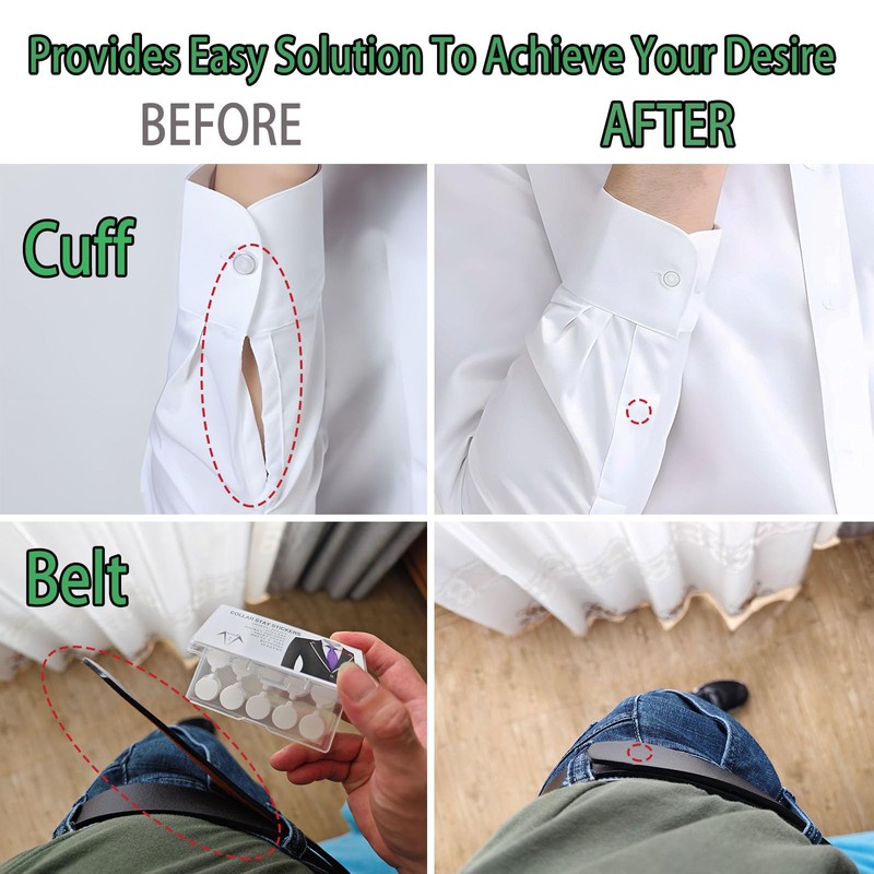 Collar Stays for Shirts & Polo’s. Fashion Hack for Plastic