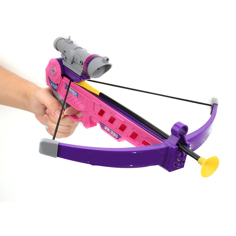 Crossbow Gun with Suction Cup Safety Parent Child Interaction Children