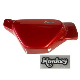 MonQeyKing Side Cover for Honda Monkey 125 / Side Covers For Honda Monkey125 JB02 JB03 (Red)