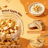 13.4oz Crispy Dehydrated Apple Dices - One Ingredient, Just Apples