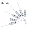 sourcing map 30Pcs 15 Ohm Resistor, 2W 5% Tolerance Metal