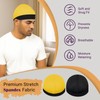 DURALA Adjustable Wave Caps for Men, Premium Elastic Stocking Cap