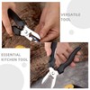 ABOOFAN Cascanueces Portátil Multifuncional de Metal y Plástico para