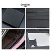 Carteras para Caballero, con ventana de identificación y múltiples ranuras,