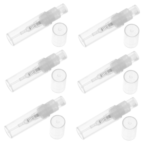 PACKOVE 1set Plastic Perfume Spray Bottles Refillable Travel Holders for