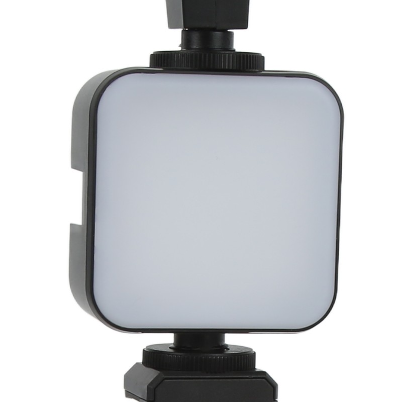 Smartphone Video Kit Tripod Mobile Phone Clip Fill Light Microphone