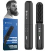 VIKICON Beard Straightening Heat Brush for Men: Cordless Beard and