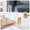 3PCS 50ml/1.7oz Empty Clear Glass Cosmetic Lotion Pump Bottle Refillable