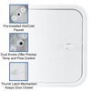 RecPro RV Exterior Shower Box with Hot & Cold Faucet