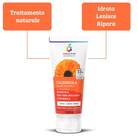 Optima Naturals Colours Of Life Calendula Cream 33% Natural Care - Also Suitable as After Sun 100 g