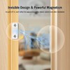 Magnetic Door Catch 10 Pack -Ultra Thin Magnets with Adhesive