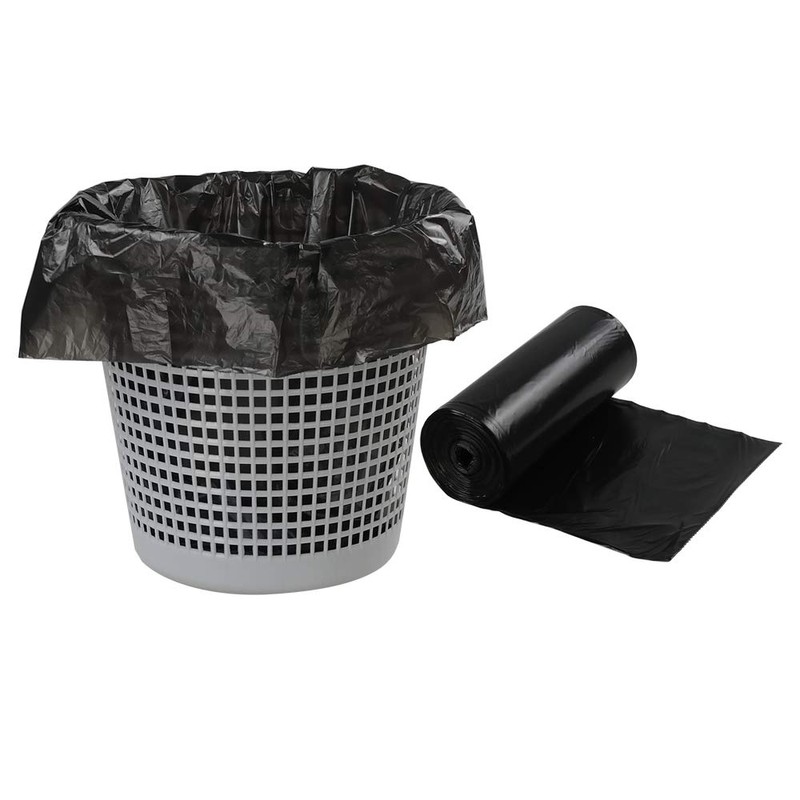 Ramddy Bolsas de Basura Pequeñas de 1.5 Galones, Negro, 6