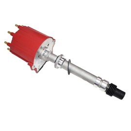 A-Team Performance - Small Block Big Block EFI TBI Distributor 1987-1997 5.0L 5.7L 7.4L - Compatible with GMC Chevy C/K Pickup Truck Van Camaro 305 350 454 HEI652R Red Cap