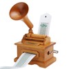 Gramophone Music Box Vintage Hand Crank Musical Box DIY Birthday