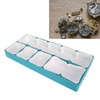 Watch Parts Storage Box Stackable 5 Compartments Acrylic Rubber Watch