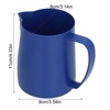 Stainless Steel Coffee Pitcher Milk Latte Frothing Cup with NonDrip