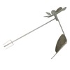 Metal Windmill 360 Degree Rotation Rustproof Waterproof Decorative Stake Wind