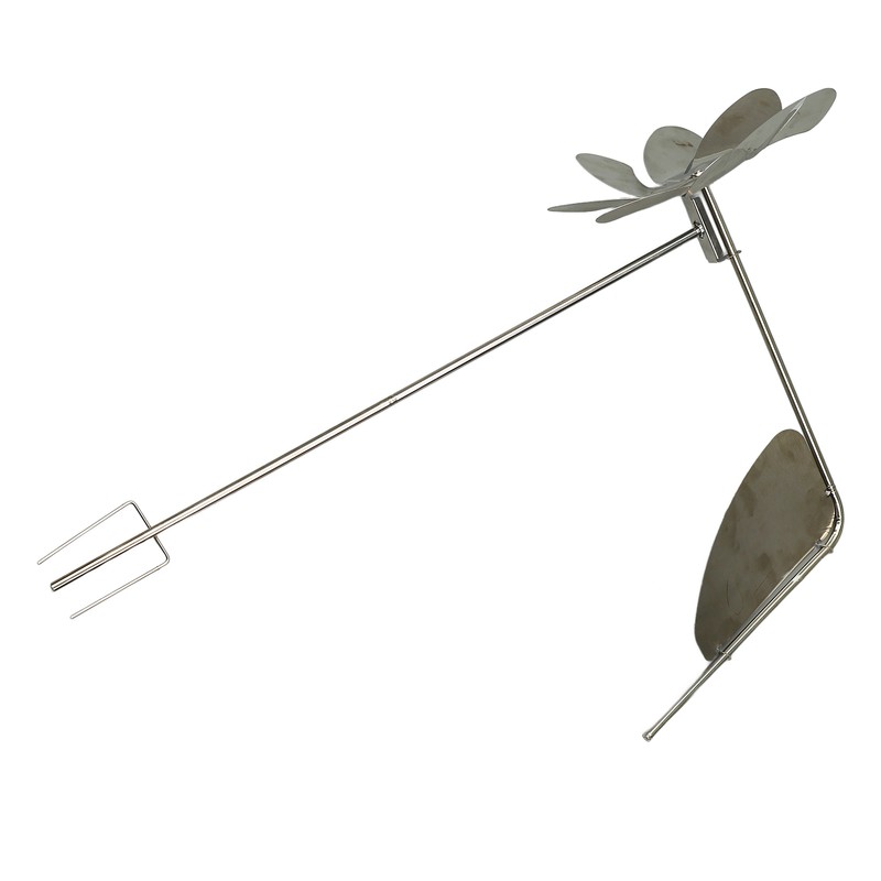 Metal Windmill 360 Degree Rotation Rustproof Waterproof Decorative Stake Wind