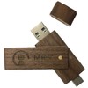 Mies' Wooden USB Memory 32GB 128GB with TypeC Interface (2