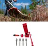 Lawn Mower Blade Sharpener Aluminum Alloy Blade Sharpener Tool Set
