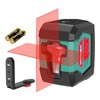 Laser Level, 50 Feet Cross Line Laser with Dual Module,