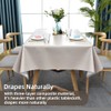 Plenmor Table Cloth Wipeable Tablecloth PVC Plastic Wipe Clean Waterproof