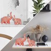 prosfalt A Pair Elephant Statue Home Decor,Modern Style Figurines,Sculpture for