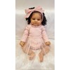 Reborn Real Life Baby Dolls Black Girl 24inch Soft Silicone