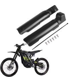 Surron KKE Front Fork Guards Cover Protector for Electric Dirt Bike - Compatible With Sur-Ron X/X160/X260 - Black Shock Protection