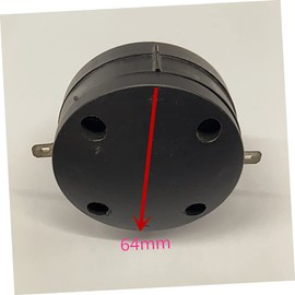 Mikinona 4PCS Car Tweeter Horns Durable Piezoelectric Tweeter for Car Audio Systems High Pitched Crisp Sound Easy Installation Replacement for Auto Audio Parts