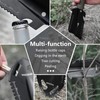WILDAIR Camping Shovel Multifunctional 7 in 1 Survival Multitool Small