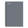Edge A5 Grey Notebook Soft Cover Twin Wire Notepad School