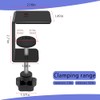 Jhanw 2-Pack Heavy Duty Adjustable C-Clamp with M8(0.31") Screw Hole