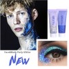 6 Color Sequins Glitter Body Gel 50ml Glitter Liquid Festival