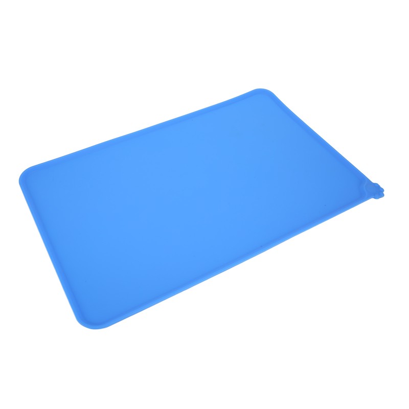 Silicone Pet Placemats Waterproof Slip Resistant Washable Pet Feeding Mat