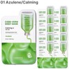 LABIOTTE Code-derm Sheet Mask 25ml*10ea [Calming/Brightening/Moisture/Revital/Nourishing], Type:05 Collagen/Nourishing