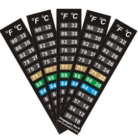 Propagate Pro Dual Fish Tank Aquarium Thermometer Temperature Sticker Celsius Fahrenheit °C °F