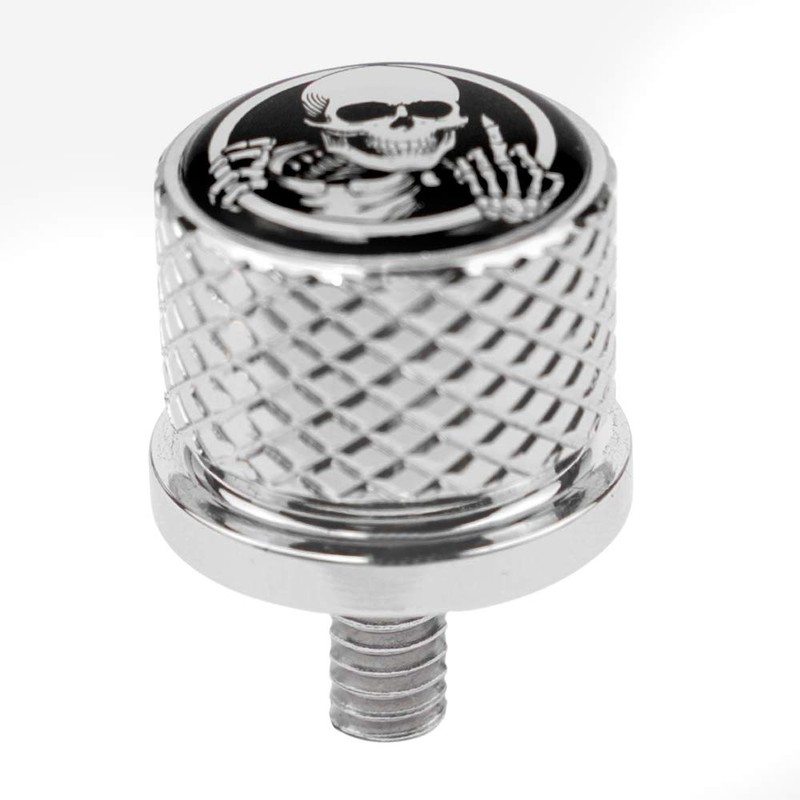 Tornillo de acero inoxidable moleteado para asiento de guardabarros 1/4"