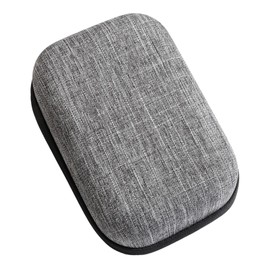 Harilla Hard Storage Case, Dustproof, Durable, Protective Bag, Waterproof Travel Bag for Upper Arm Pressure Gauge (Case Only), gray