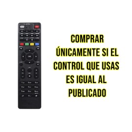 LIDERT Control Remoto para Star TV decodificador